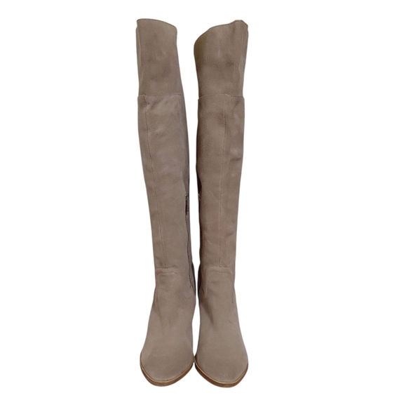 Steve Madden Taupe Suede Over-the-Knee Boots Size 9.5 - Picture 3 of 13